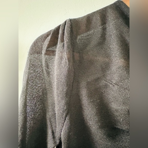 Zara | Fine Knit With Puff Shoulders Sexy Top - Picture 13 of 16